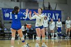 VB vs MHC  Wheaton Women's Volleyball vs Mount Holyoke College. - Photo by Keith Nordstrom : Wheaton, Volleyball, VB